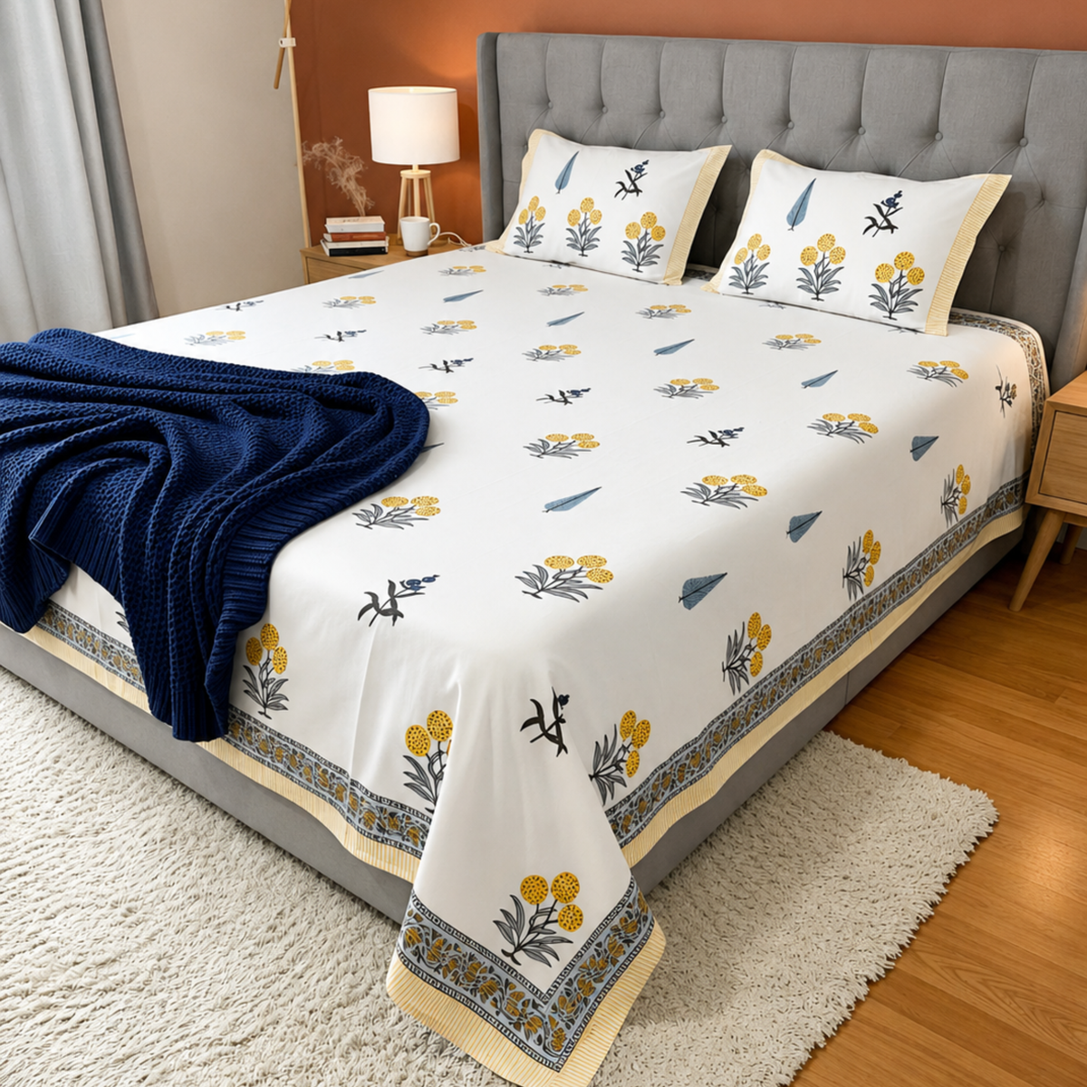 KING PERCALE BEDSHEETS