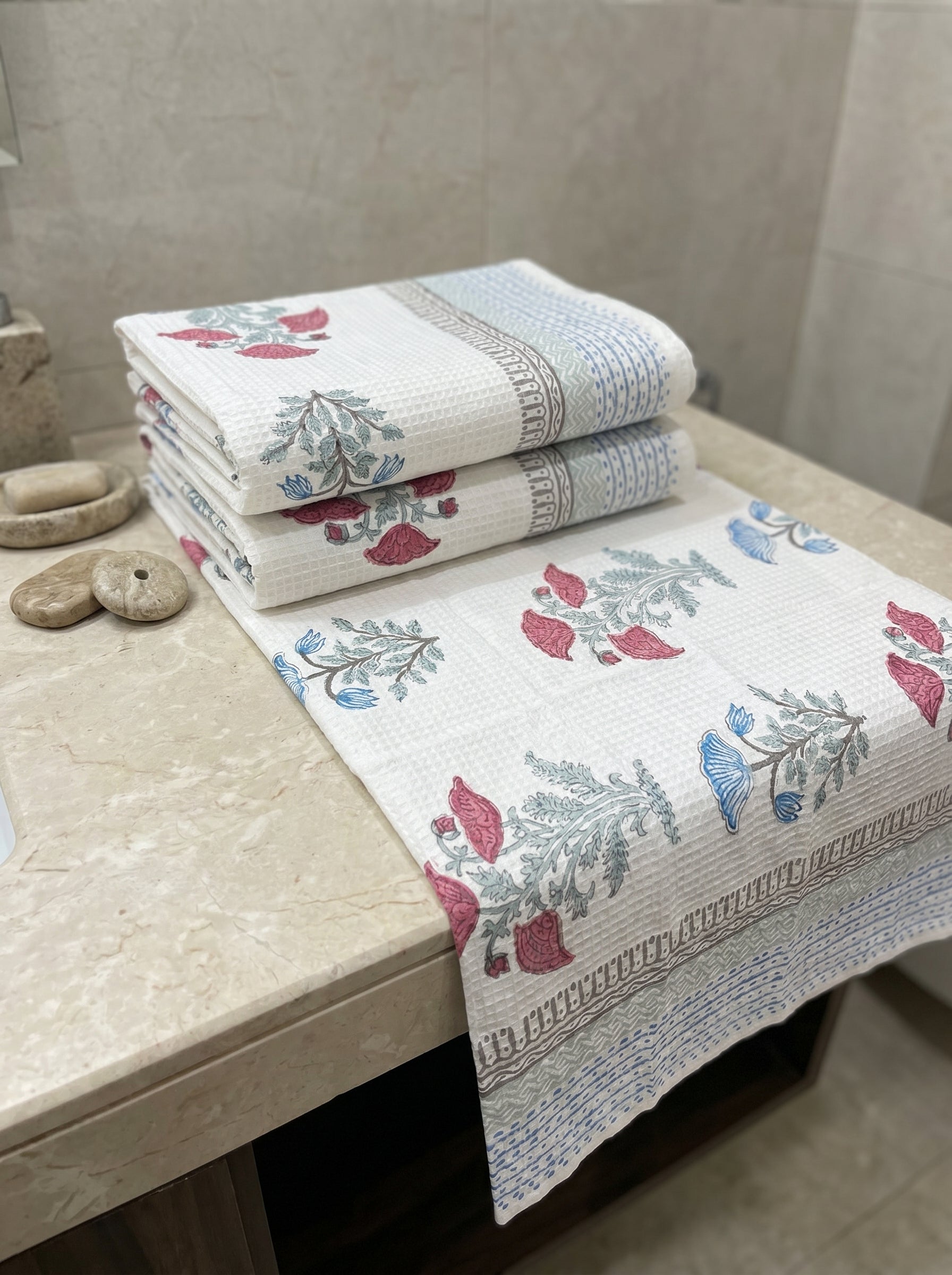 Cotton Waffle Towel | Bath