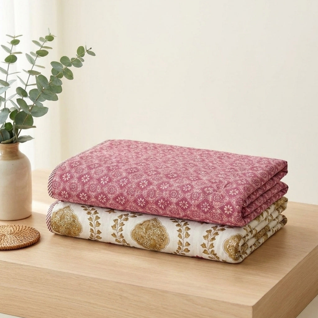 Wine Block | Single | Mixed Cotton