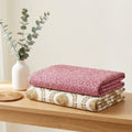 Wine Block | Single | Mixed Cotton