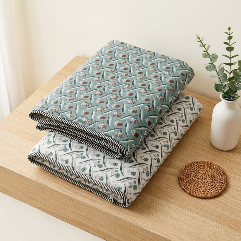 Fern Glow | Single | Mixed Cotton