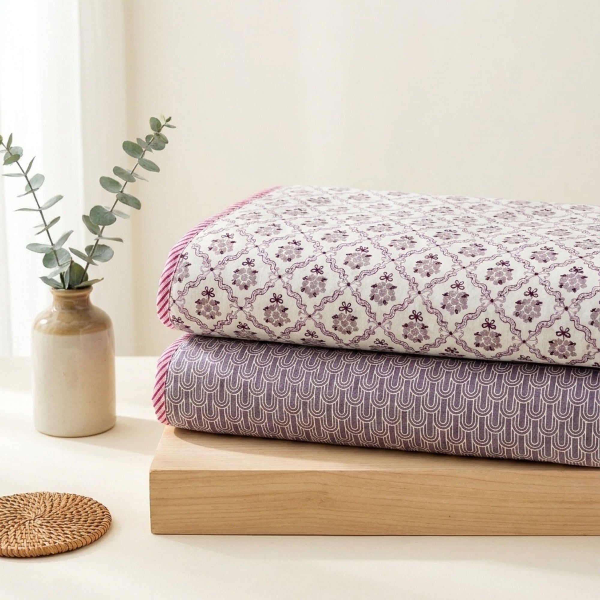 Lilac Glow | Single | Mixed Cotton