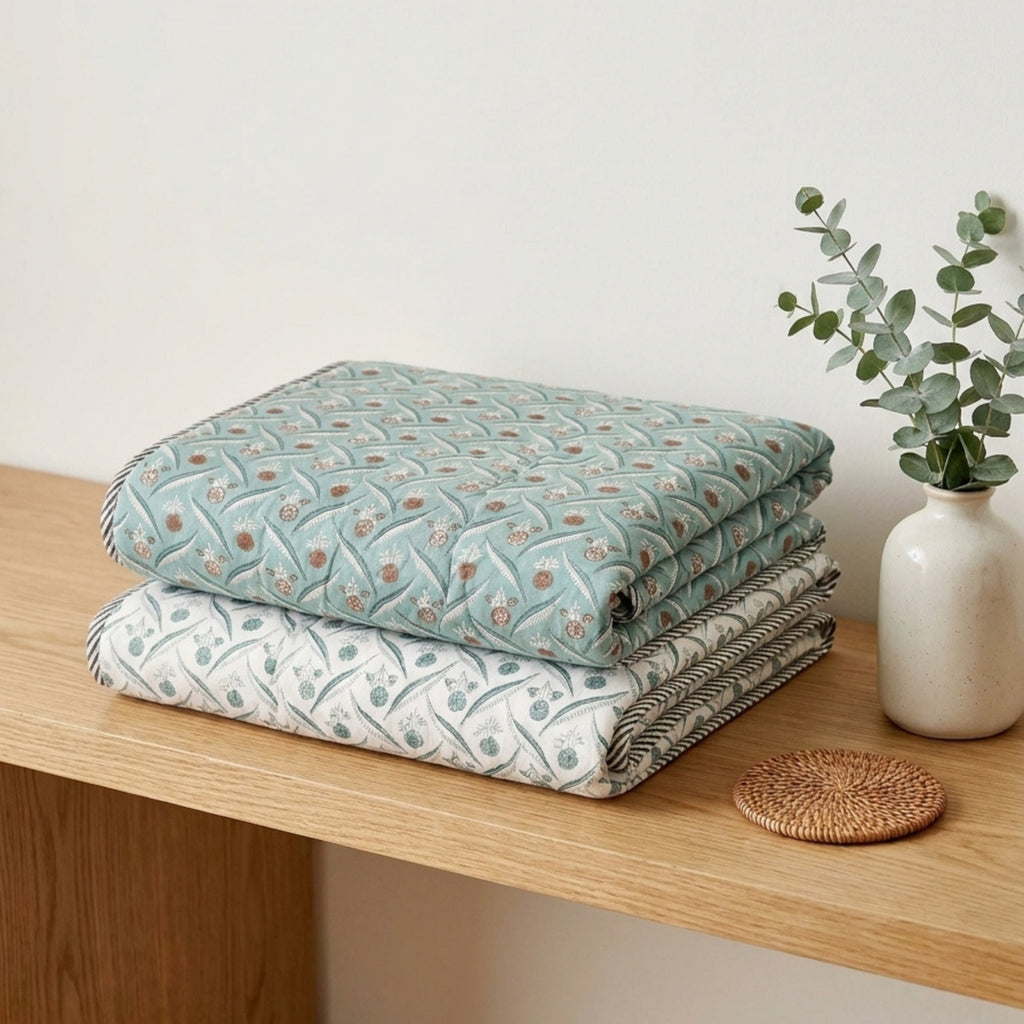 Fern Glow | Single | Mixed Cotton