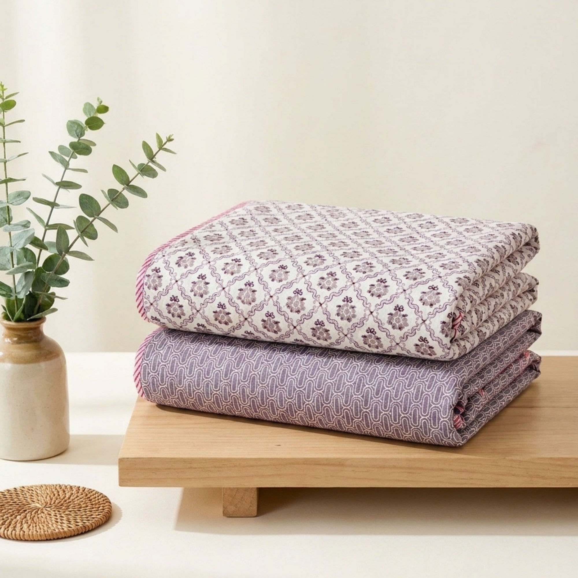 Lilac Glow | Single | Mixed Cotton
