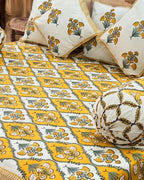 Mustard Regal | Set of 8 | Pure Cotton