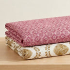 Wine Block | Single | Mixed Cotton