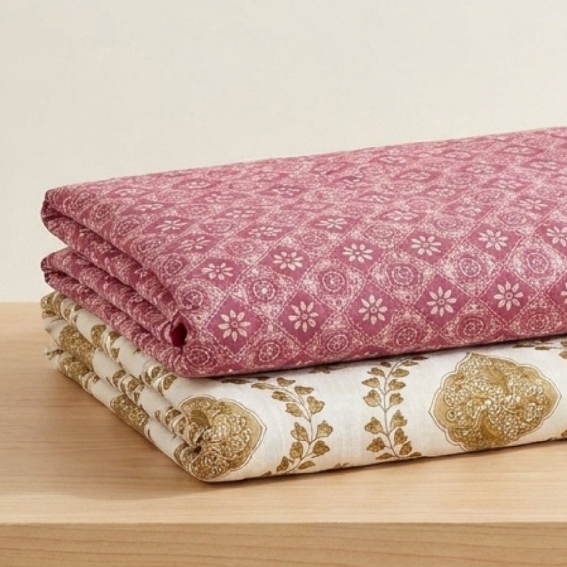 Wine Block | Single | Mixed Cotton
