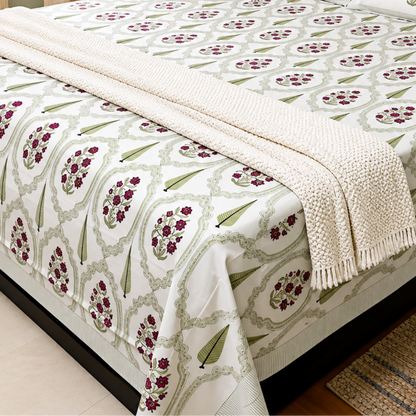 Grove Percale King Bedsheet