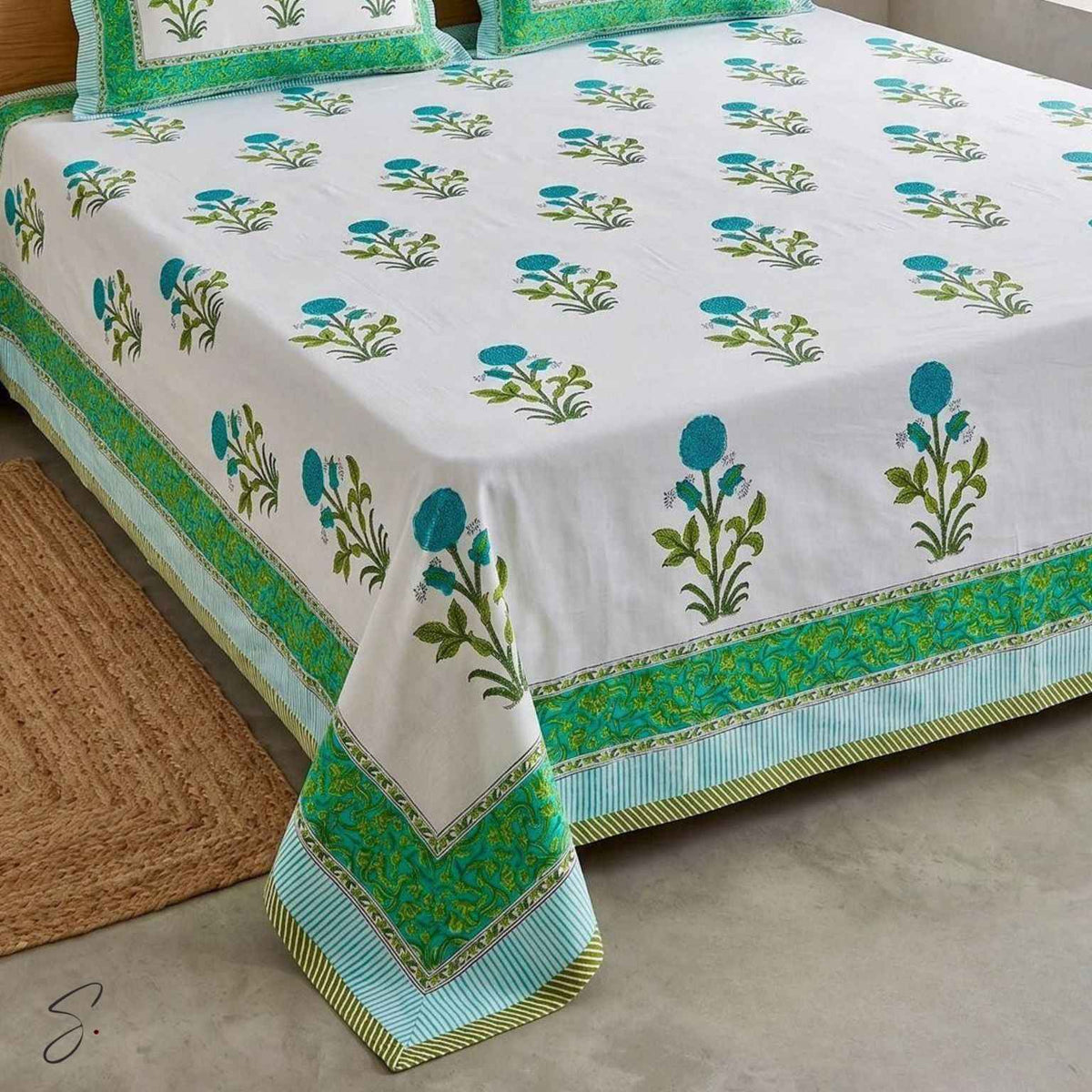 Lush Green Double King Layer