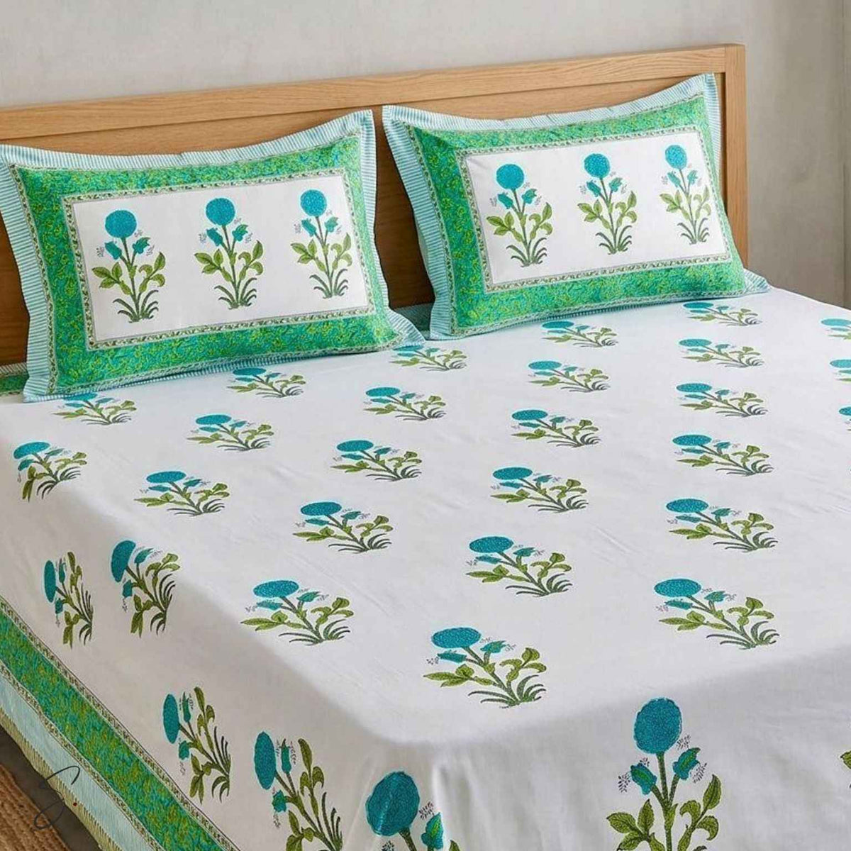 Lush Green Double King Layer