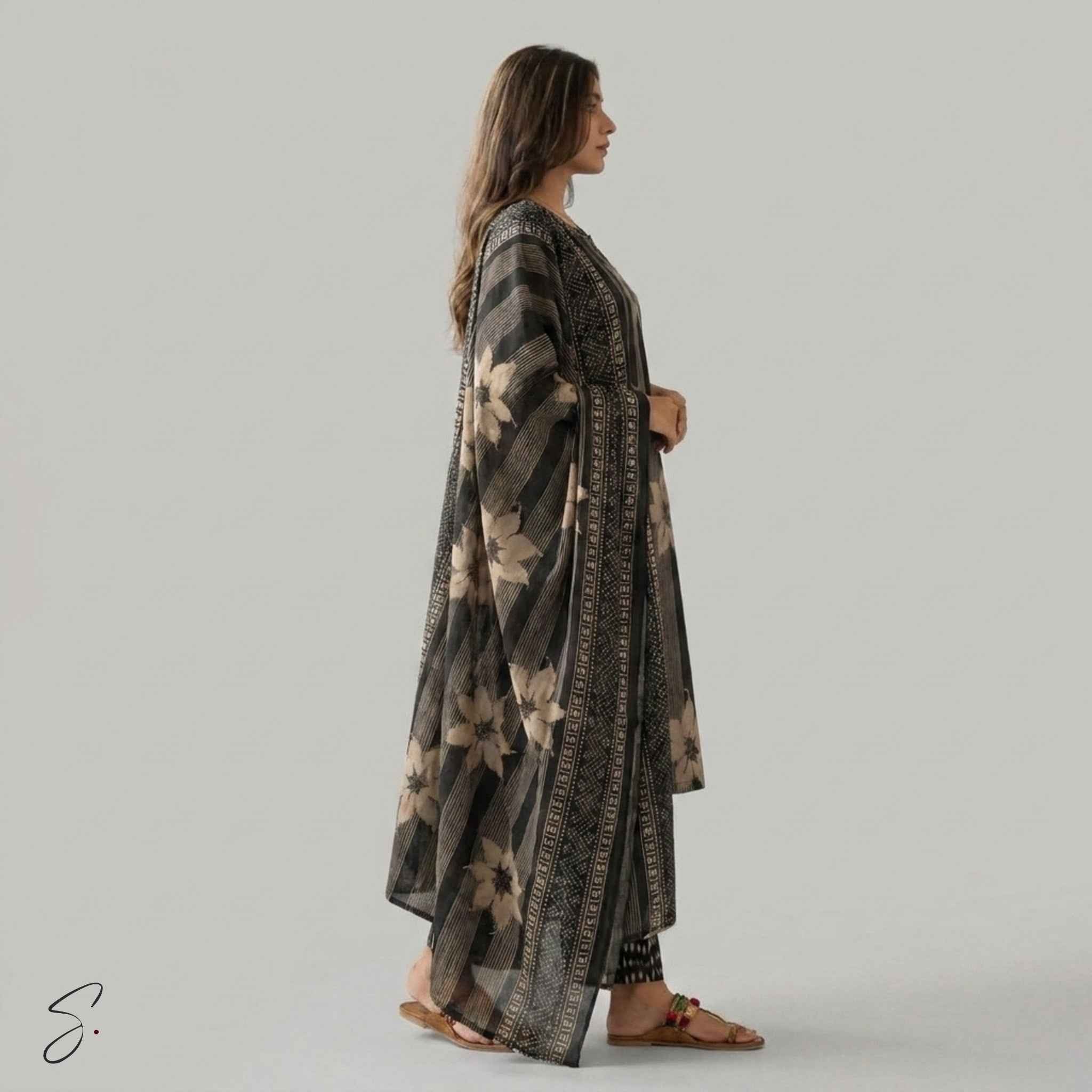 Dove Bloom Cotton Ensemble