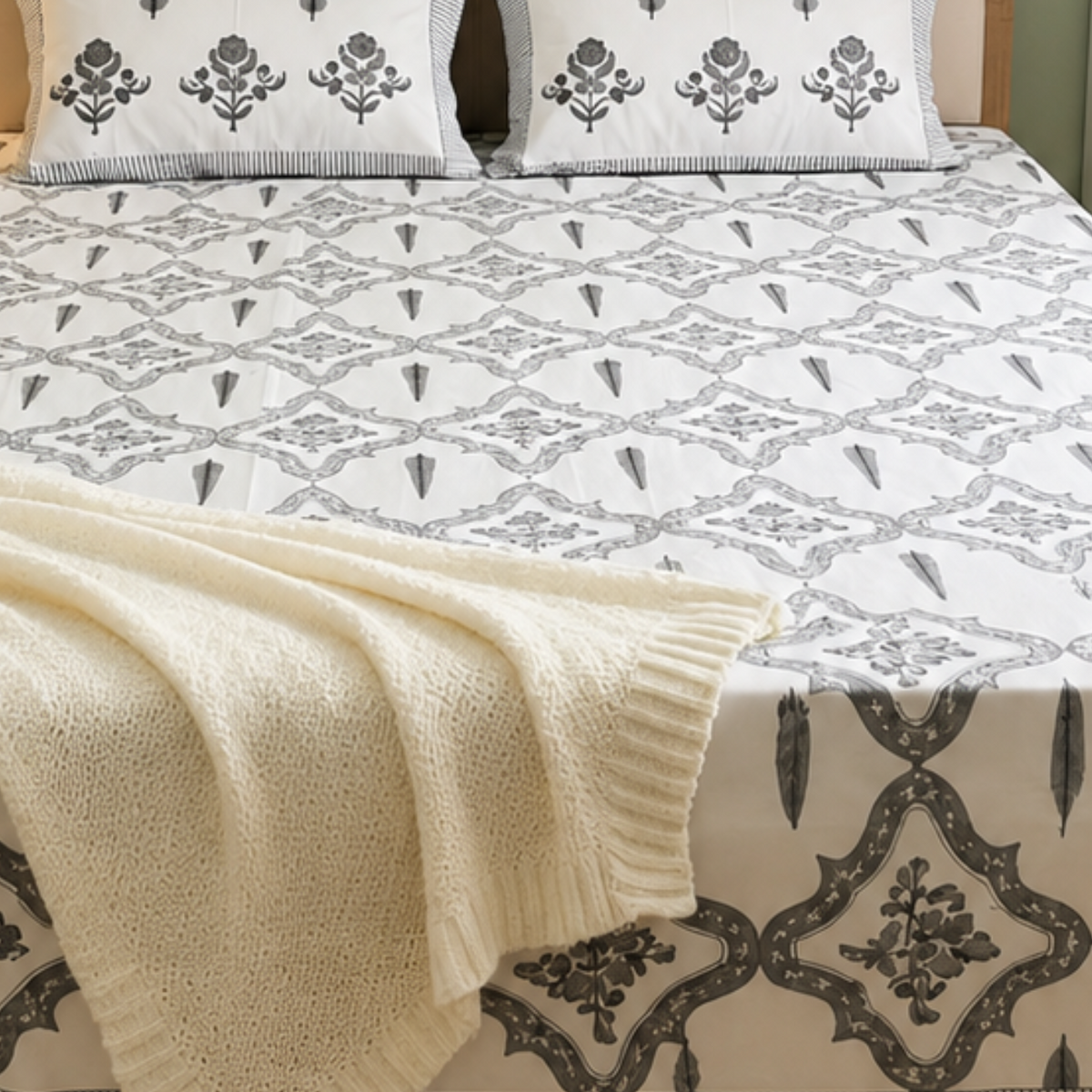 Terrace Percale King Bedsheet