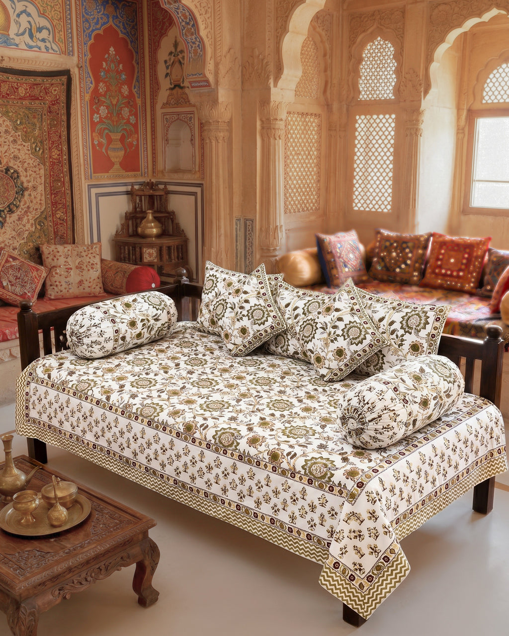 Sand Meadow | Set of 8 | Pure Cotton
