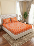 Gerua Mandala | Queen Bedsheet