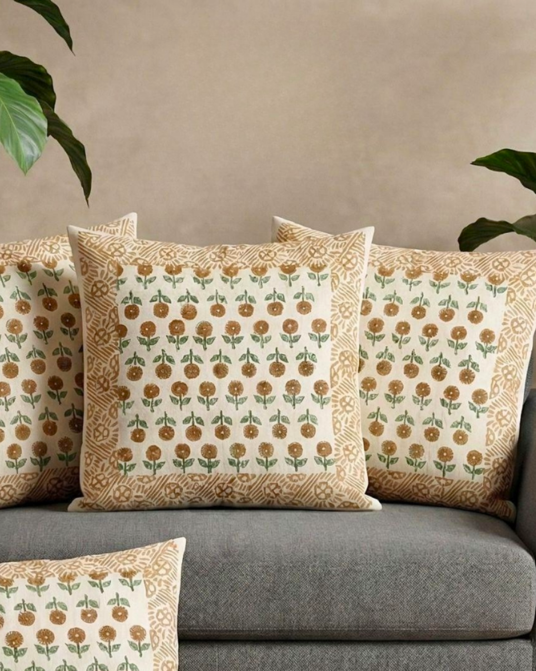 Honey Lattice | Cushion Cover Set