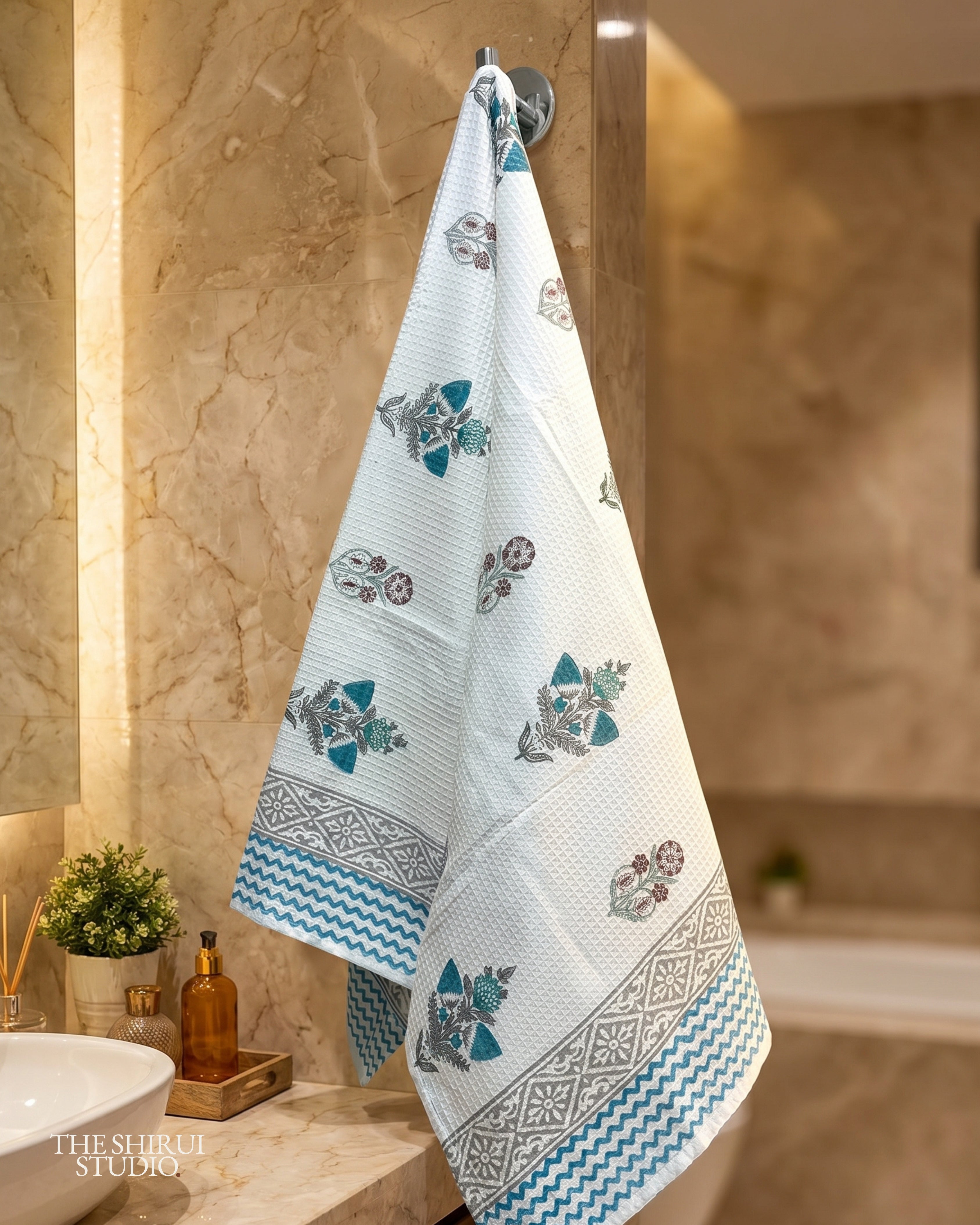 Ivory Sky Forest | Bath | Pure Cotton