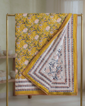 Honey Floral | Mulmul King Dohar