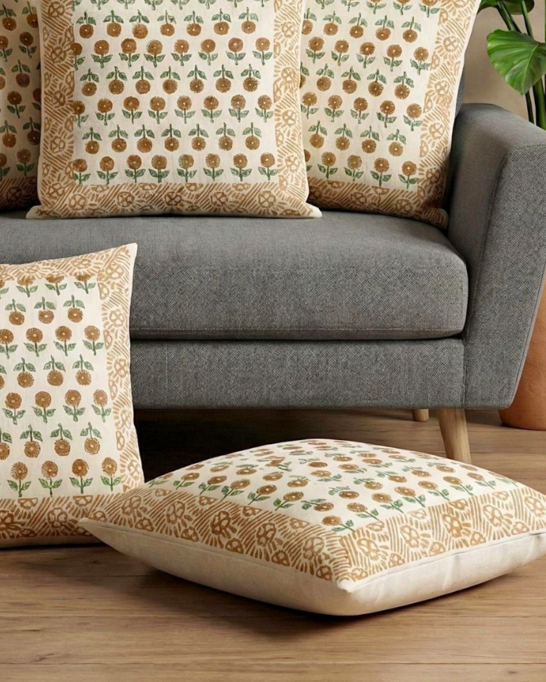 Honey Lattice | Cushion Cover Set