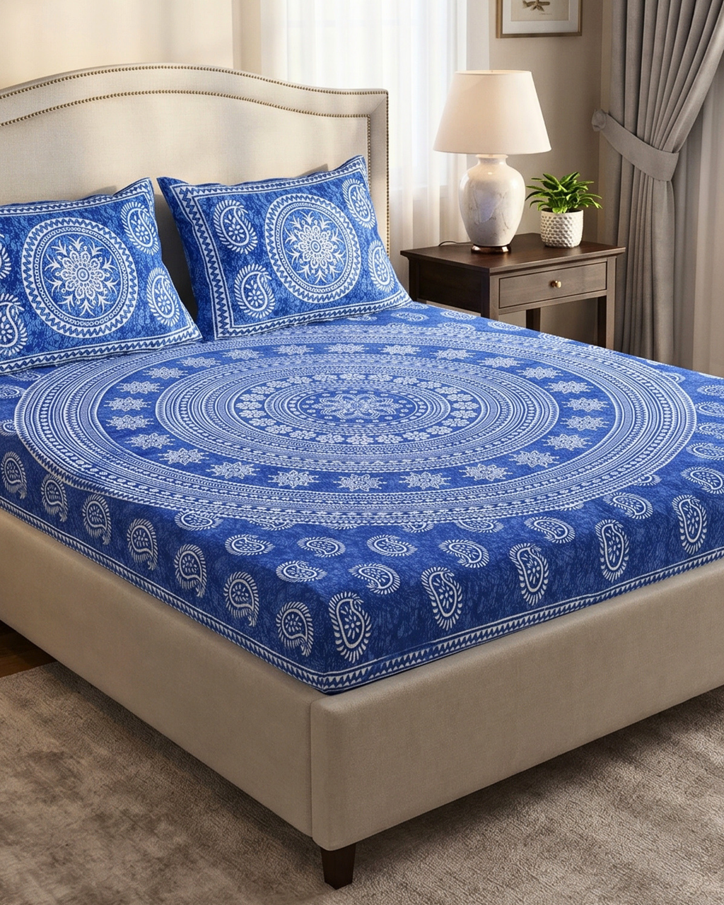 Iris Mandala | Queen Bedsheet