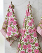 Gulabi Bel | Cotton Towel Set