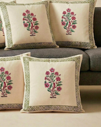 Olive Border | Cushion Cover Set