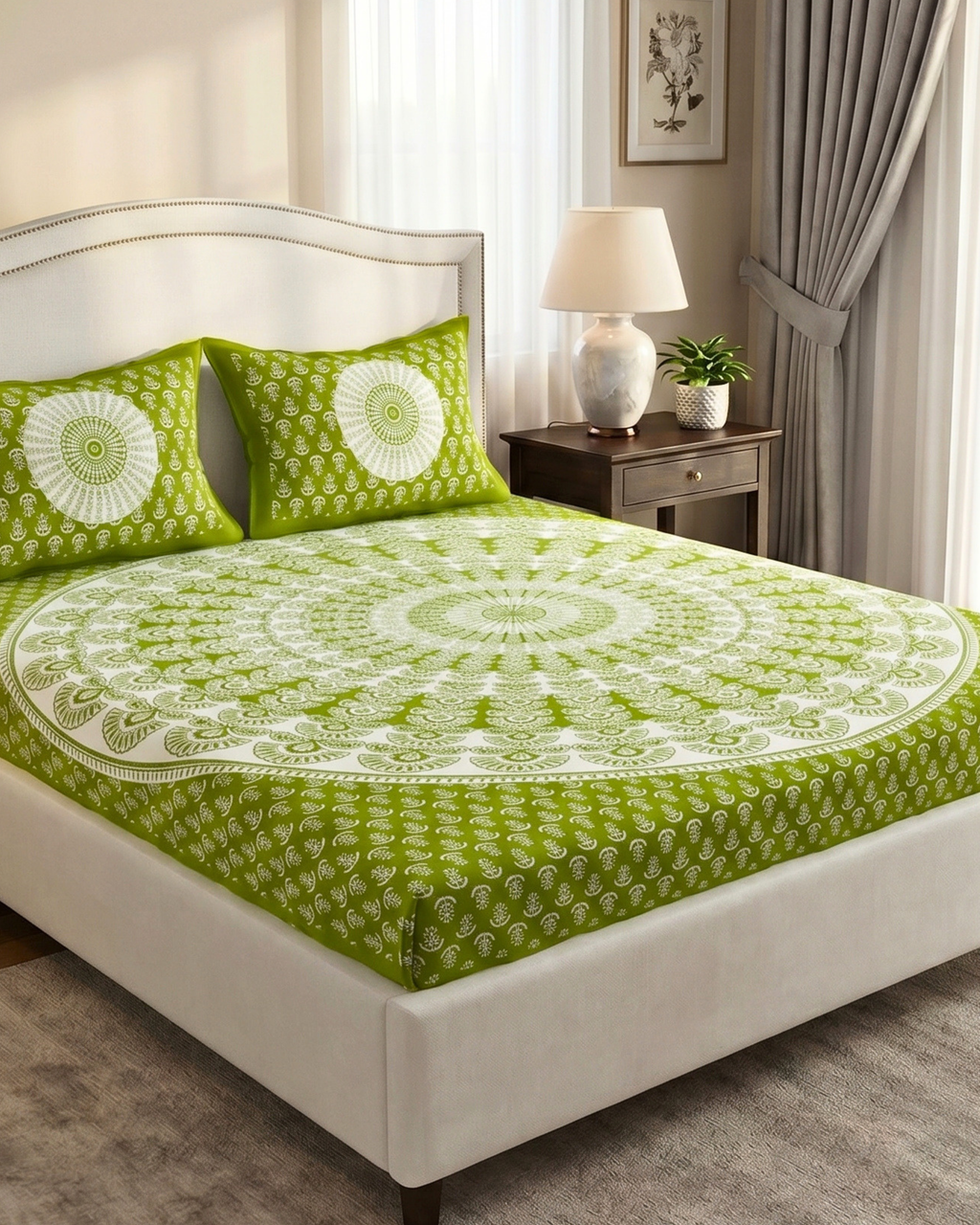 Spring Mandala | Queen Bedsheet