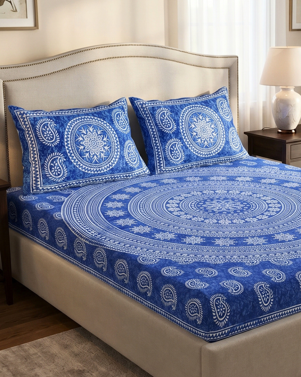 Iris Mandala | Queen Bedsheet