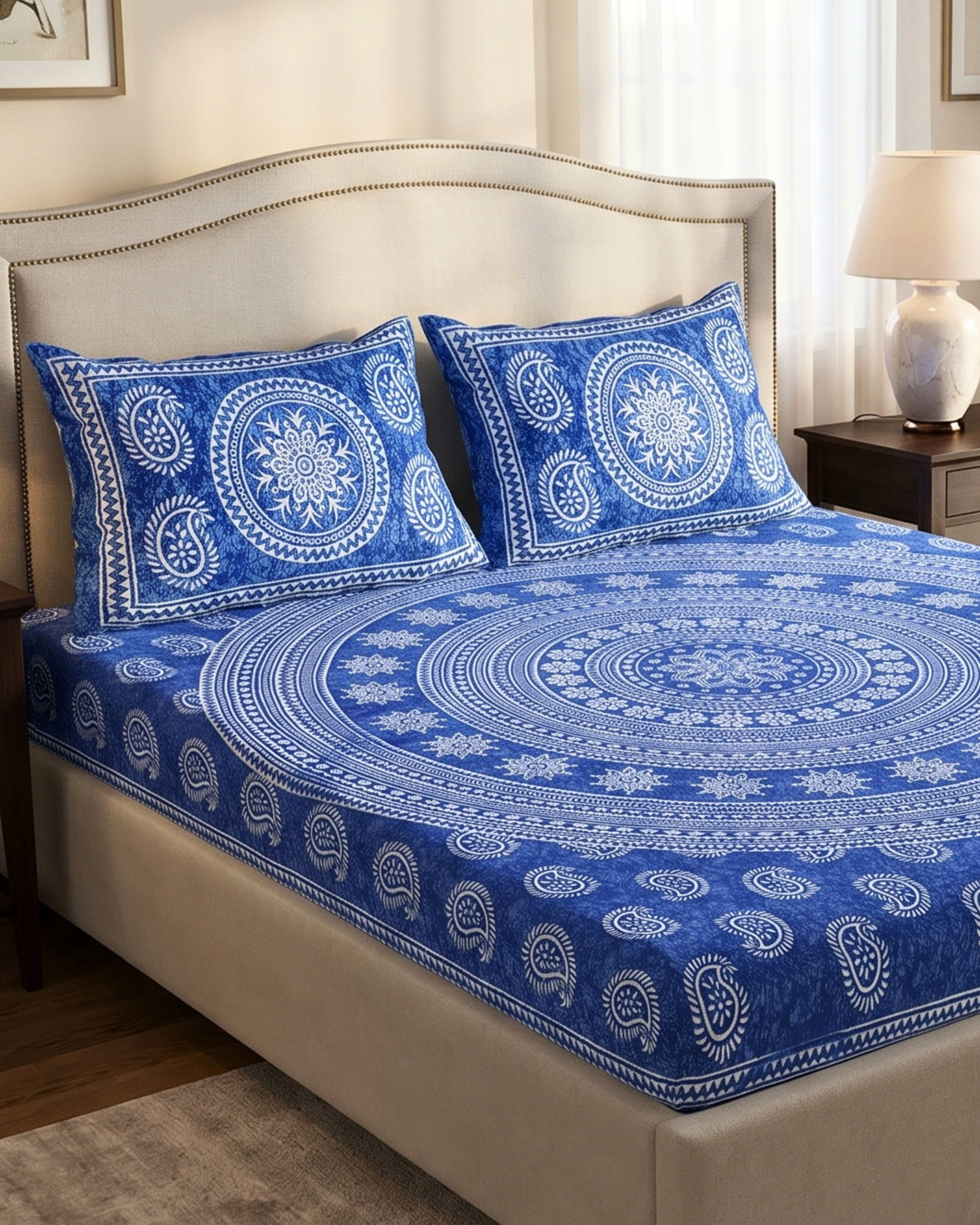 Iris Mandala | Queen Bedsheet