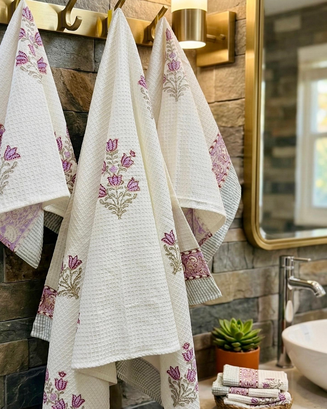 Lavender | Cotton Towel Set