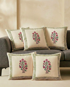 Olive Border | Cushion Cover Set