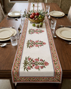Desert Flower | Cotton Table Runner 6 seater