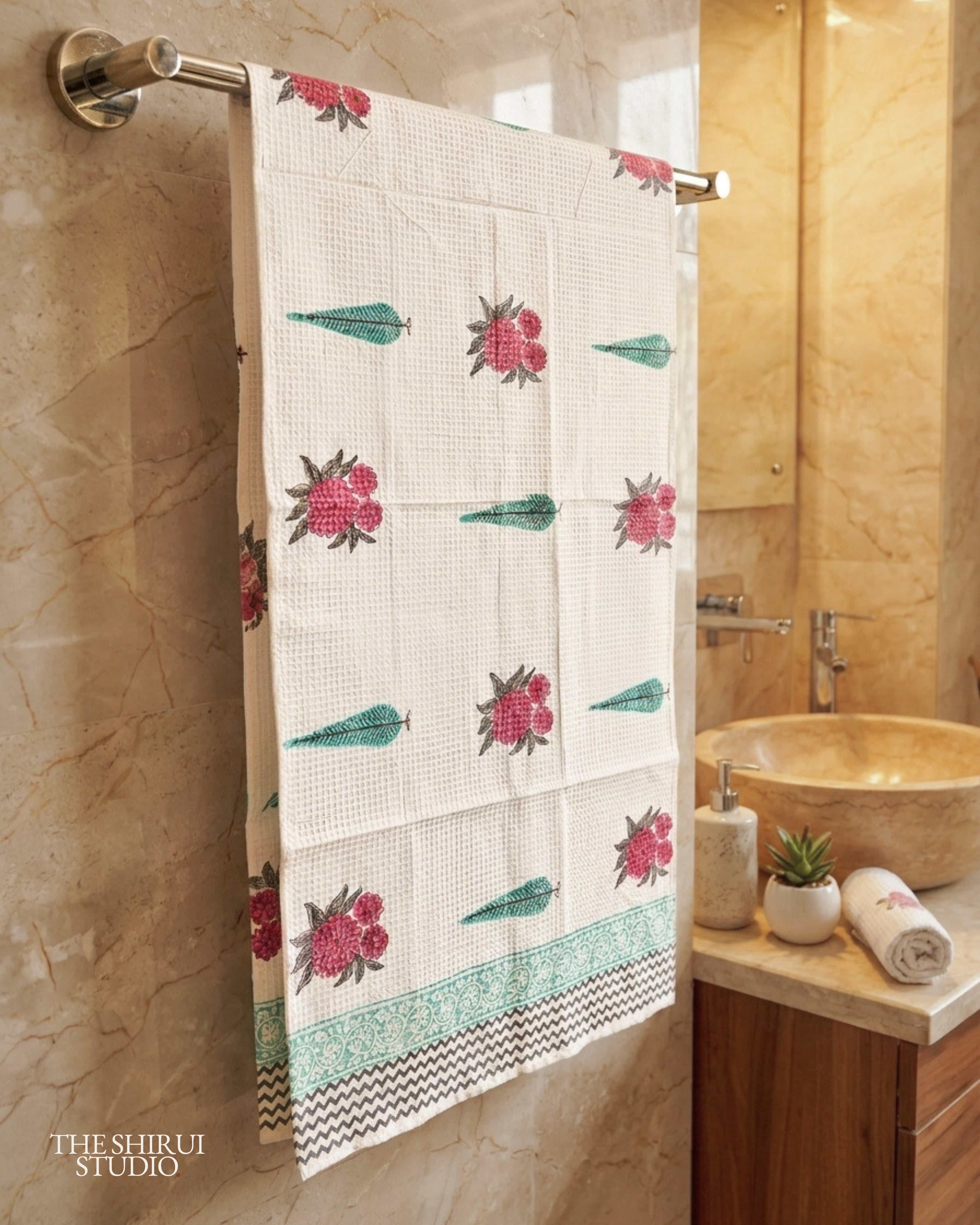 Crimson Comfort | Bath | Pure Cotton