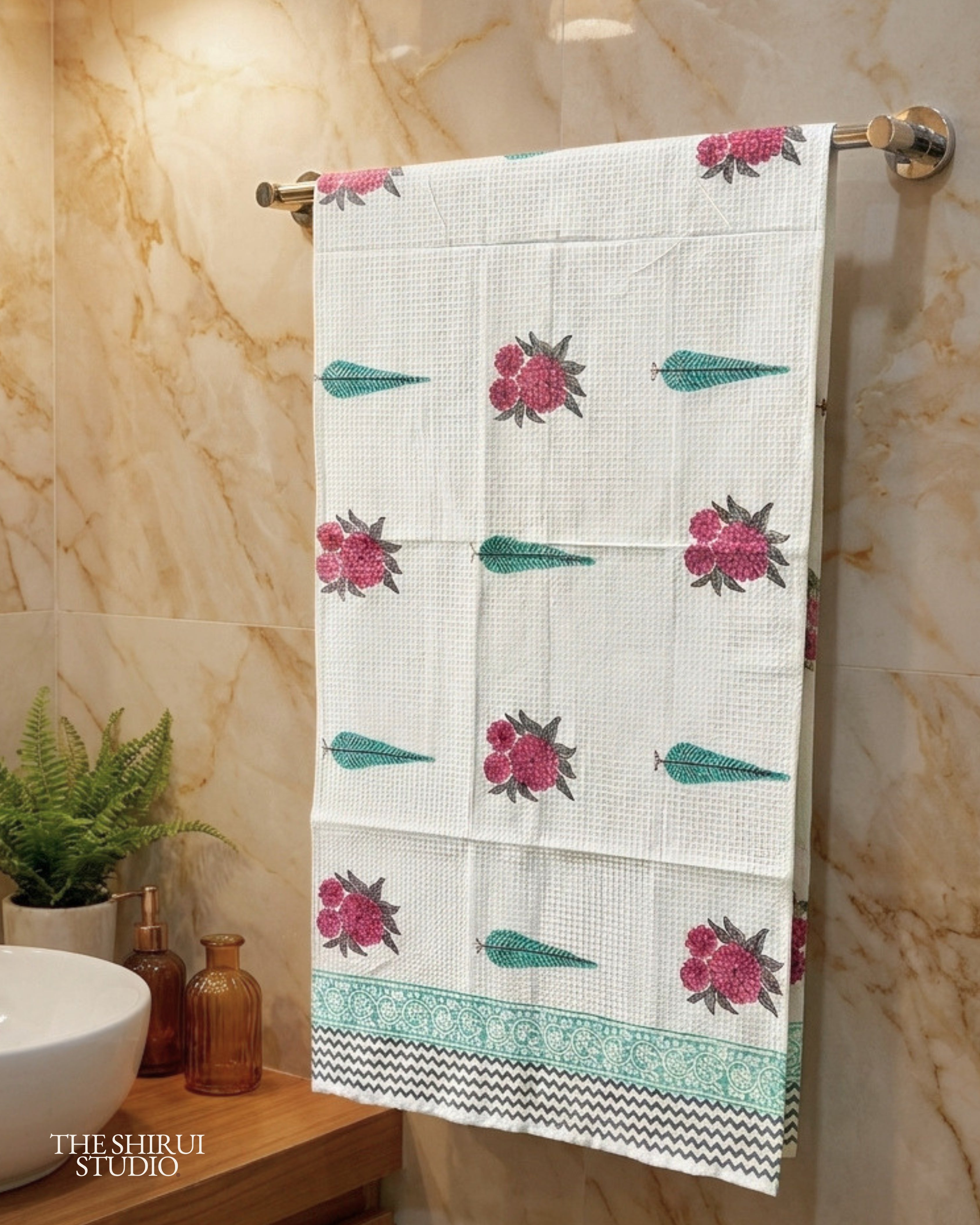 Crimson Comfort | Bath | Pure Cotton