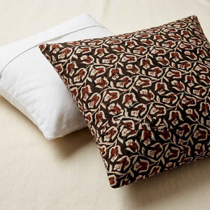 Espresso Floral Cotton Accent