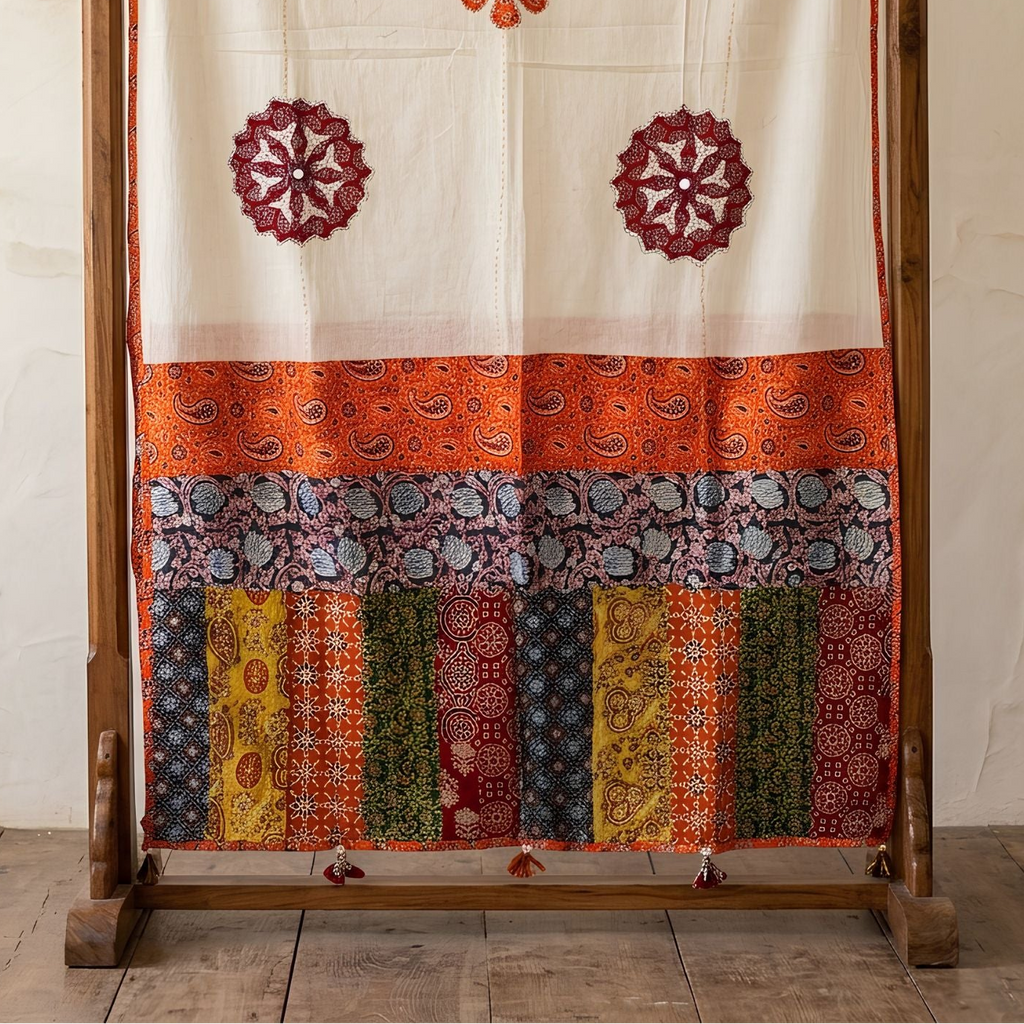 The Nostalgia Odhani - The Shirui Studio.